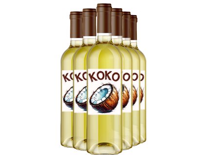 🥥 6x Kokosowy specjał | 11% alk. | Fruvino