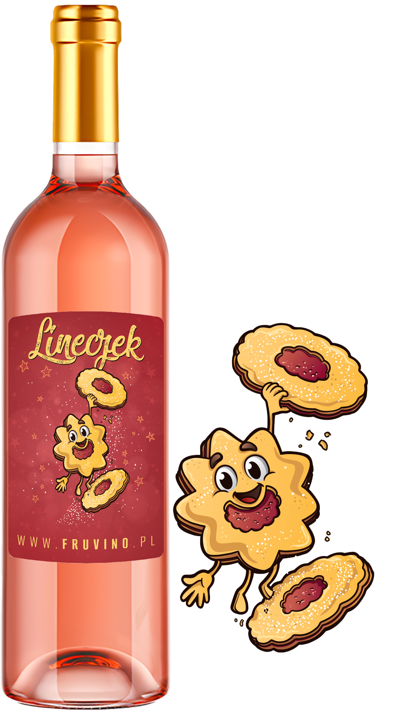 Lineczek 0,75l  Specjał à la ciasteczka linckie 11% alk.