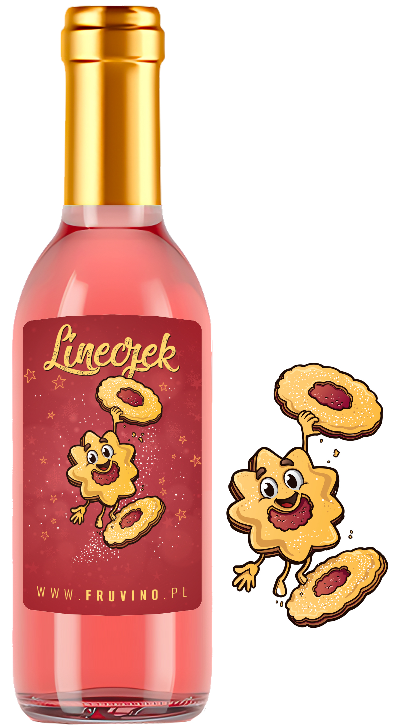 Mini Lineczek 0,25l Specjał à la ciasteczka linckie 11% alk.