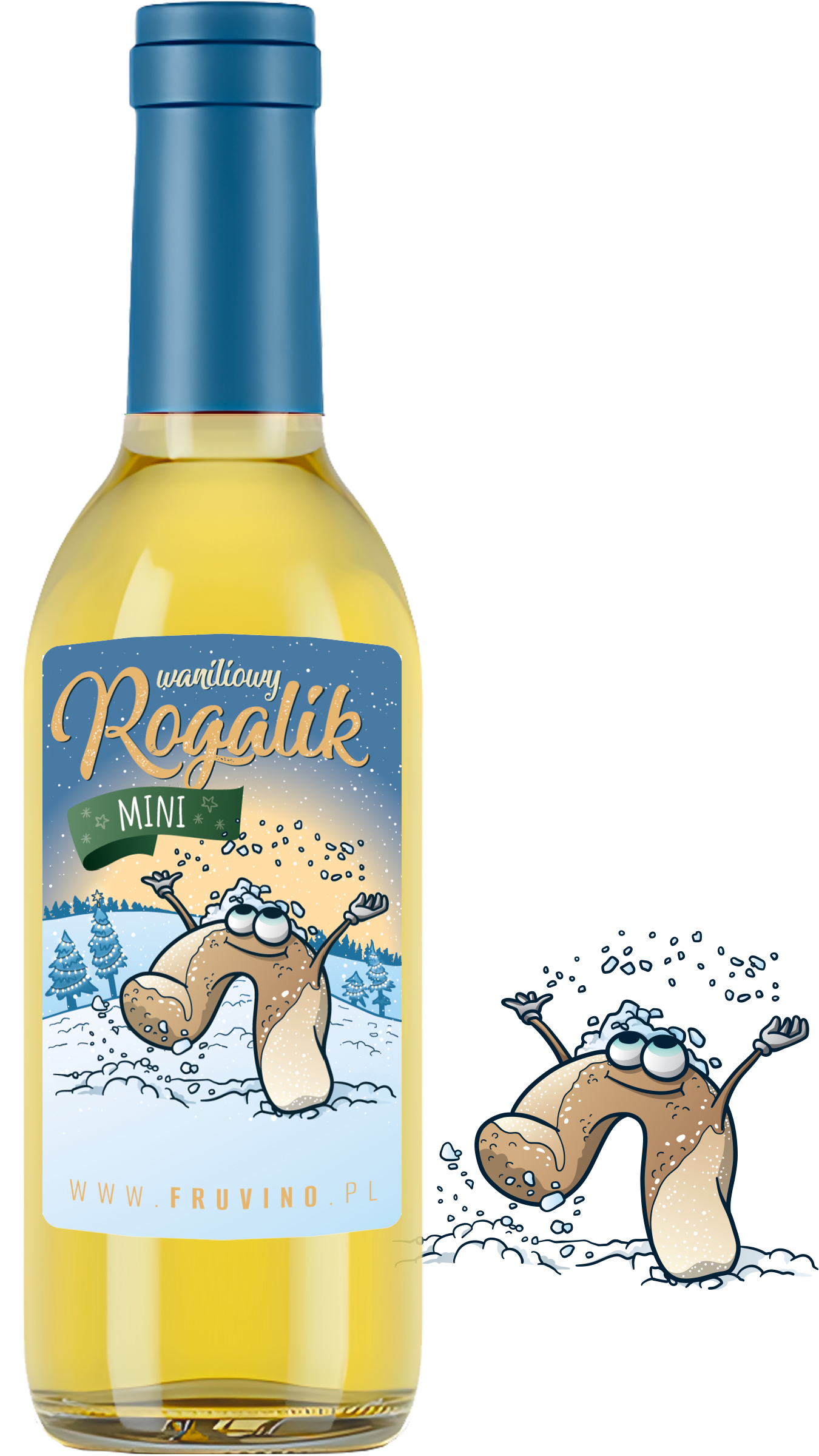 Mini Waniliowy rogalik 0,25l Waniliowy specjał 12% alk.