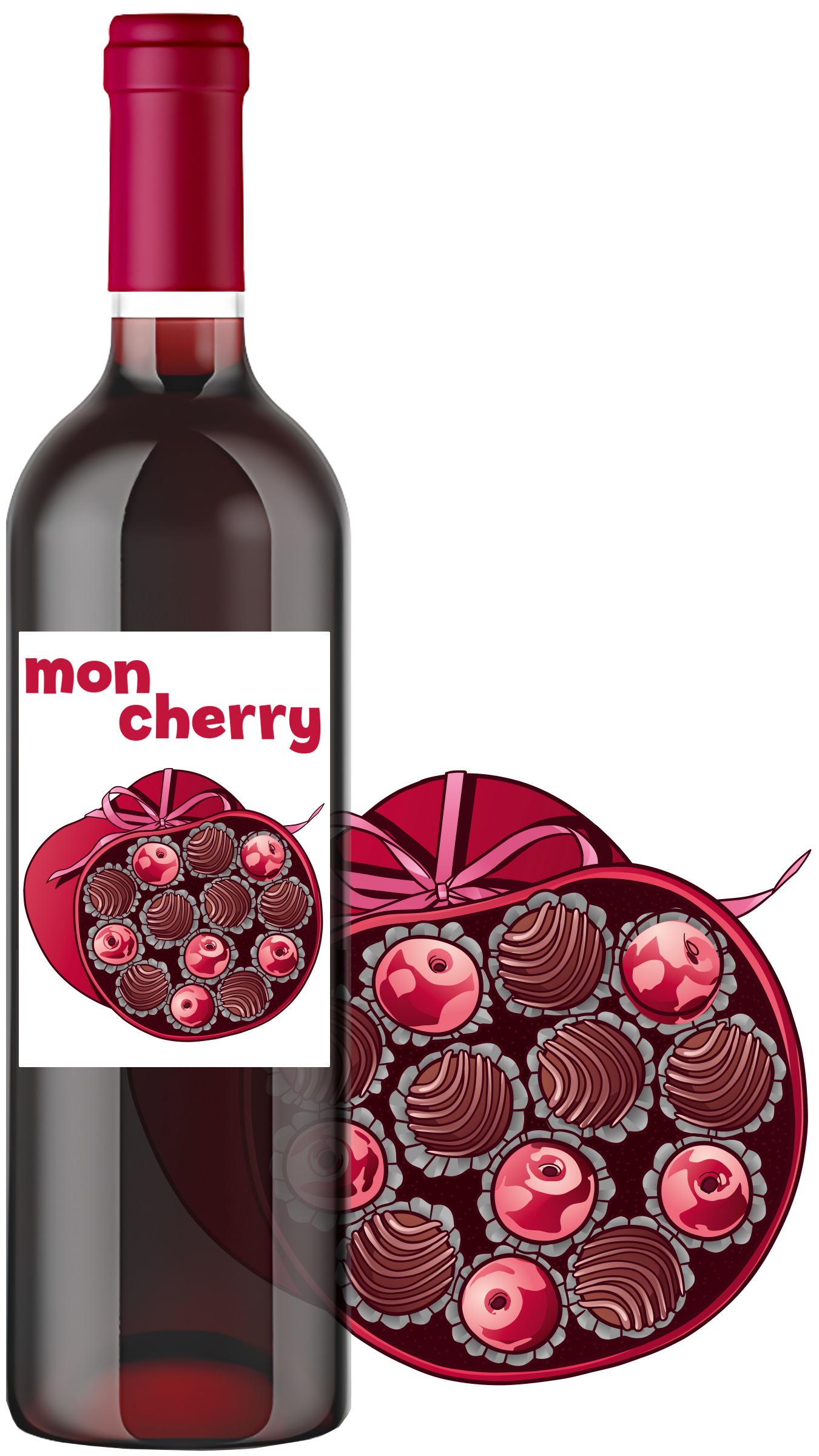 Moncherry 0,75l 🍫 Wino czekoladowe | 12% alk.