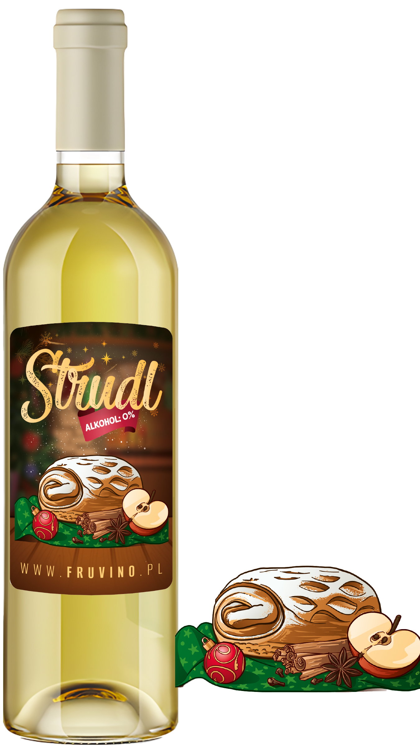 Bezalkoholowy Strudl 0,75l